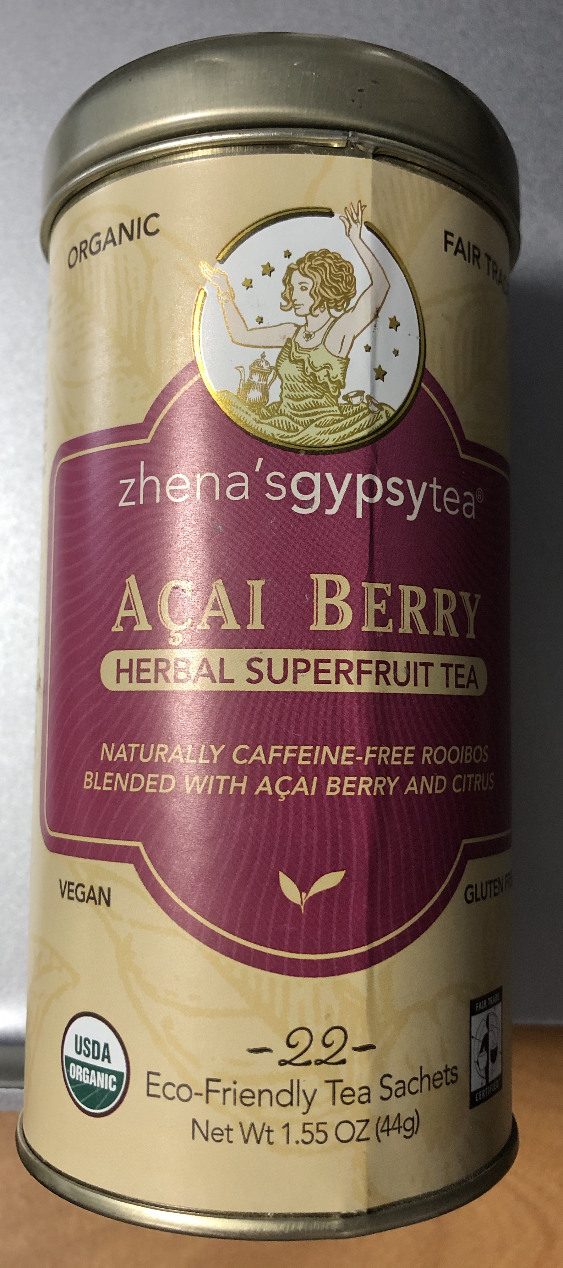 Zhena's Gypsy Acai Berry Superfruit Tea